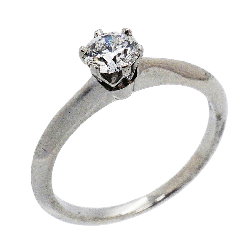 TIFFANY & CO. Silver Diamond Ring